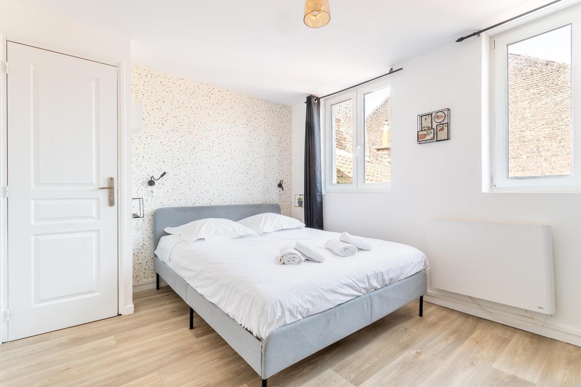 S&K Suite Grande Rue Roubaix - Chambre Spacieuse Et Sdb Privee - Netflix Et Cuisine Kültér fotó